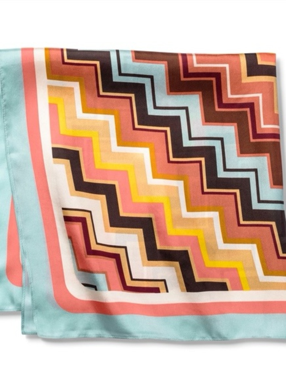VINTAGE Missoni for Target - Zigzag Pattern Silk Scarf